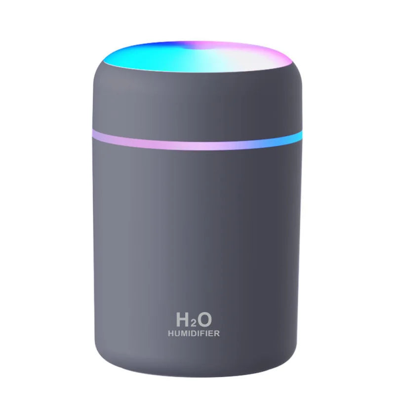300ml Air Humidifier Portable Mini USB Aroma Diffuser Essential Oils Cool Mist for Bedroom Home Bedroom Car Purifier Humificador