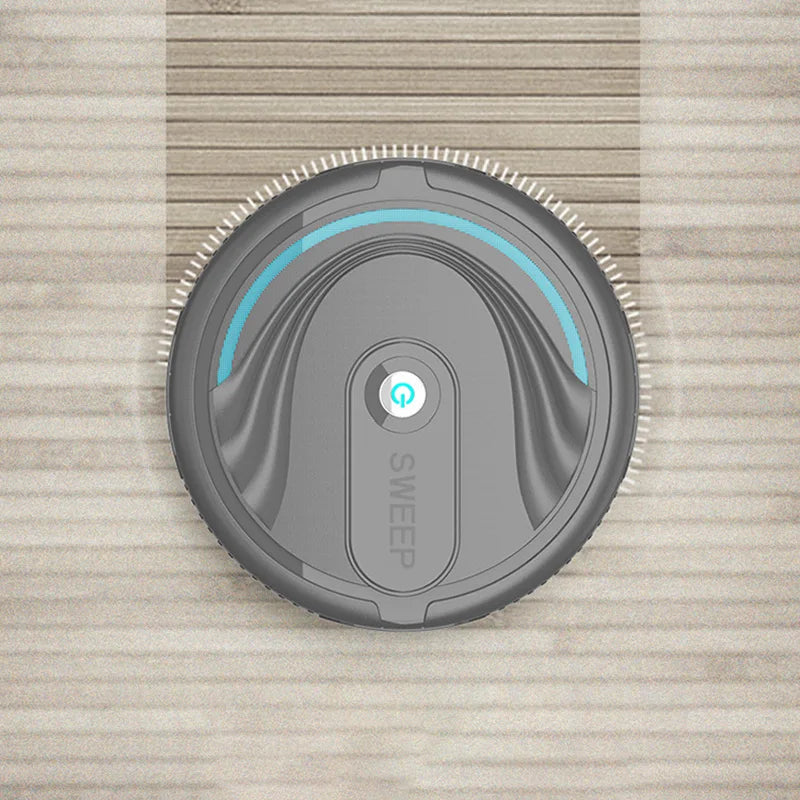 5-in-1 Mini Smart Robotic Wireless Vacuum Cleaner Home Multi-Mode USB Rechargeable Home Sweeper For Wet Dry Carpet Floors