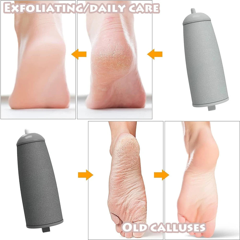 PMS-005 Electric Callus Remover for Feet, Rechargeable Foot File Pedicure Tool, Portable Foot Callus Remover Waterproof Profess