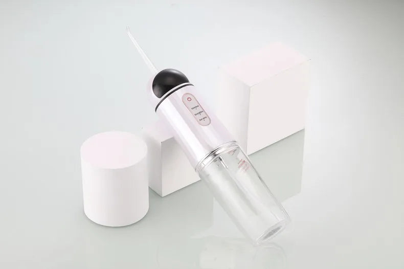 2025 New Portable Water Flosser Teeth Cleaner Dental Jet Irrigator 4 Nozzles 3 Modes USB Rechargeable for Home Travel Oral Care