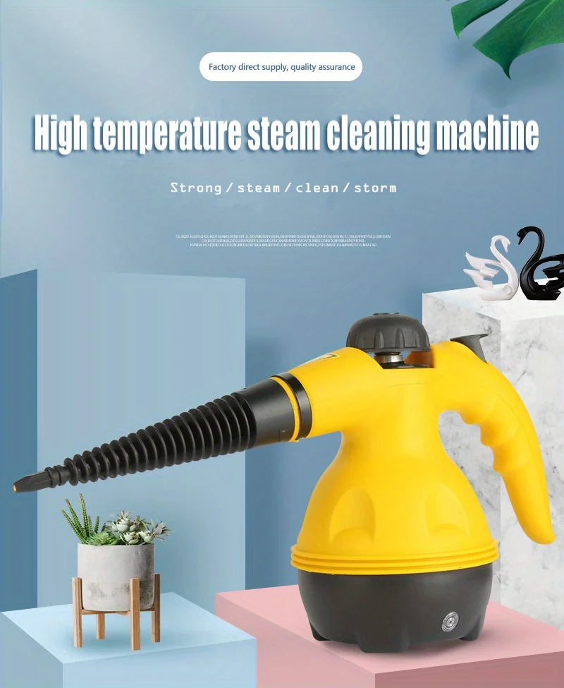1000W High Temperature Steamer Steam Cleaner Hand-held Steam Cleaner,Suitable for Home, Kitchen, Bathroom, Car Cleaning Tools