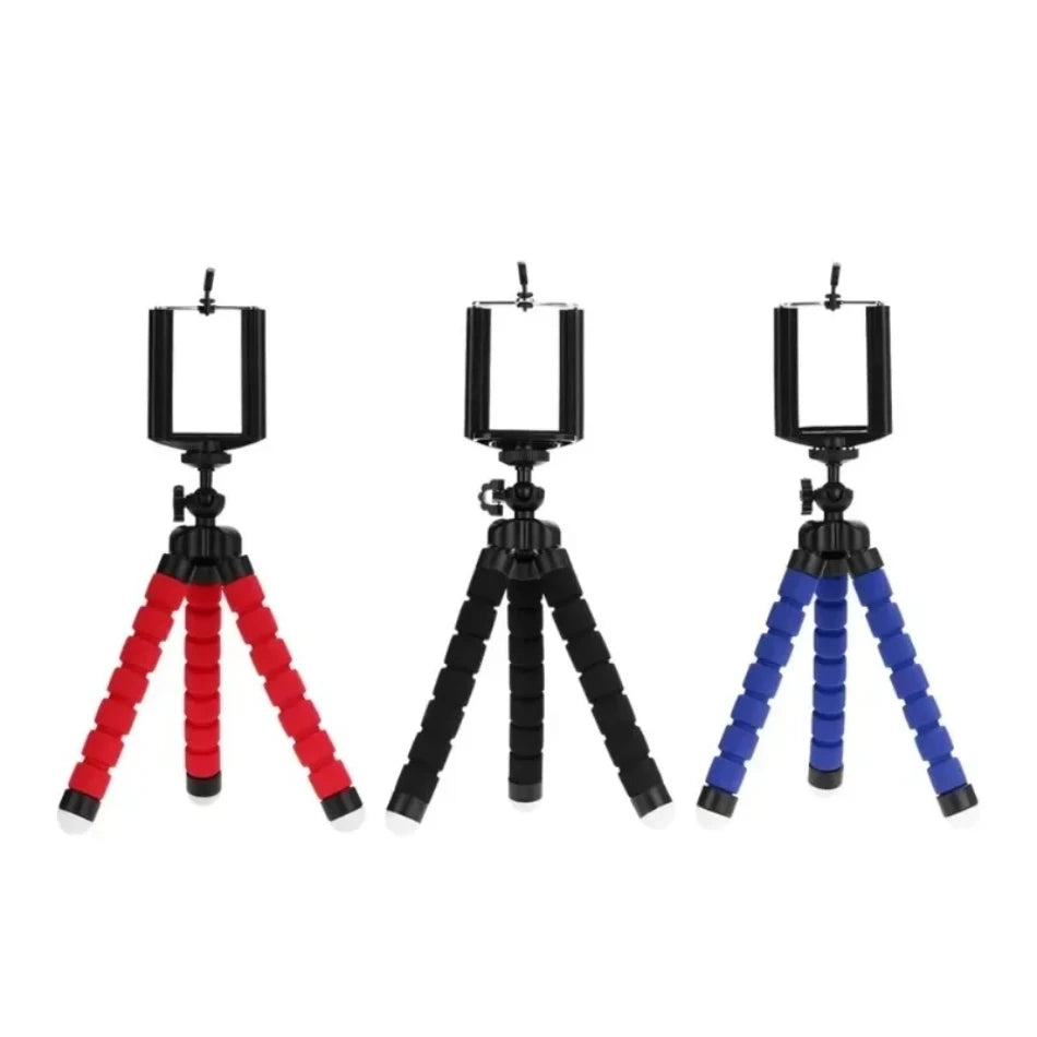Tripods Tripod For Phone Mobile Camera Holder Clip Smartphone Monopod Tripe Stand Octopus Mini Tripod Design Stativ For Phone