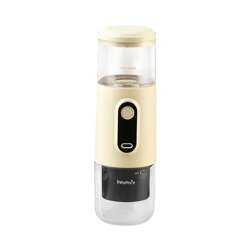 Wireless Electric Portable Espresso Coffee Machine for Car & Home Camping Coffee Maker 3-in-1 Capsule Powder Travel Coffee Maker