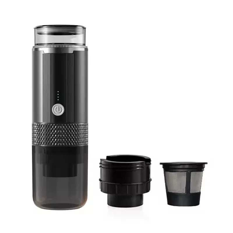 Coffee Maker Electric Capsule Grinding Coffee Brewer Portable Coffee Maker Suitable for Ground Coffee and Coffee Capsules