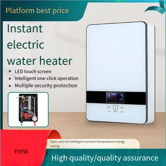 2025NEW Instant electric water heater household bath machine small fast hot constant temperature shower rental room water heater