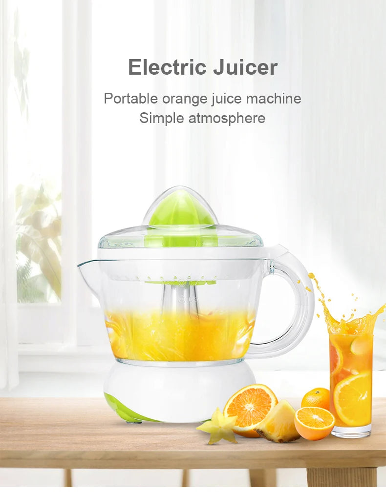 700ML Portable Electric Orange Juicer Large Capacity Extractor Household Fruit Orange Lemon Squeezer Machine Fruit Press Machine