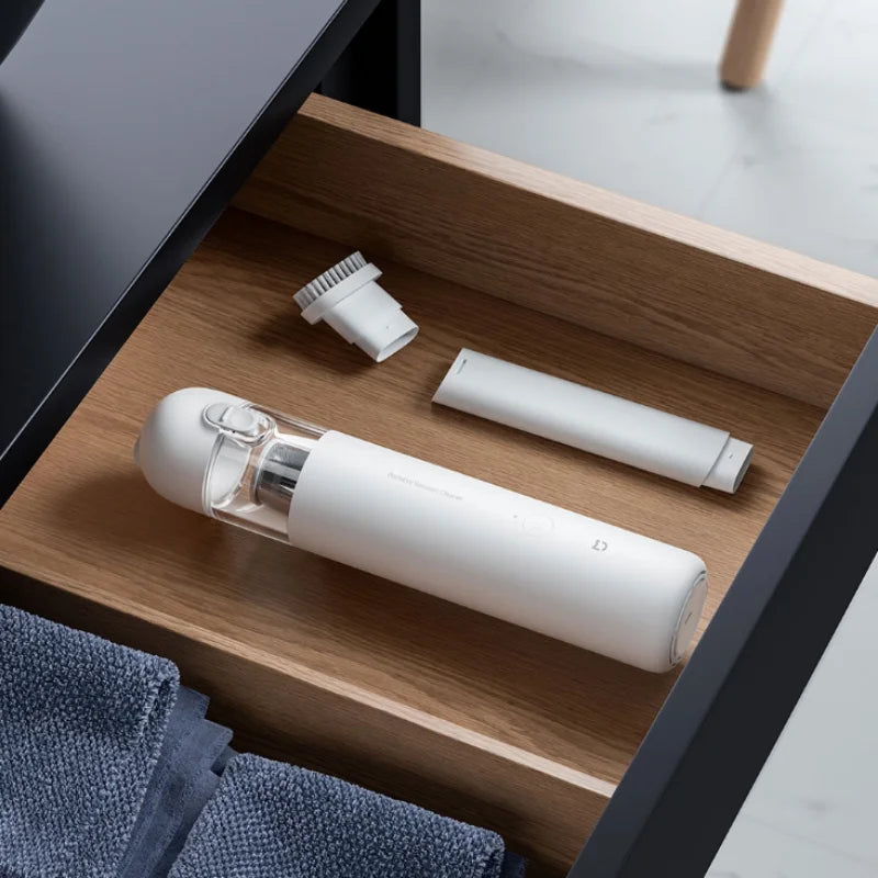 Xiaomi Mijia Portable Car Vacuum Cleaner Mini Handheld Wireless Cleaning Machine for Home Appliance 13000Pa Cyclone Suction