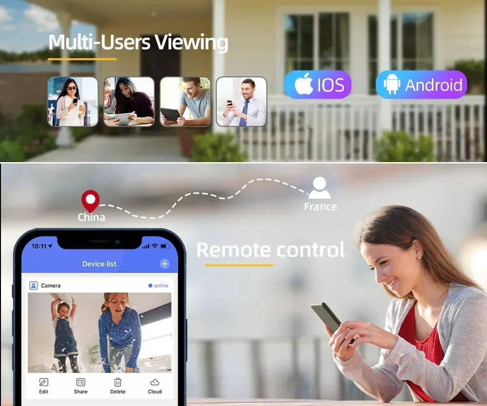 16CH 8MP Wireless PTZ Camera Security System 2 Way Audio CCTV Camera Video Surveillance Kit Color Night Vision Wifi NVR Kit 8CH