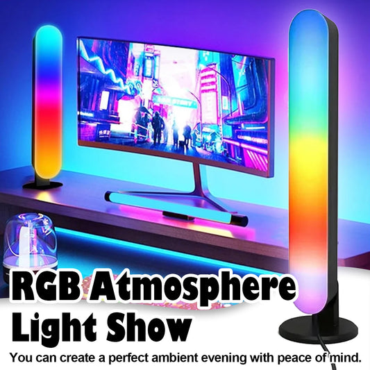 smart Led Strip Lights With Remote Control With-remote Rgb Light Bar Lamp Syn