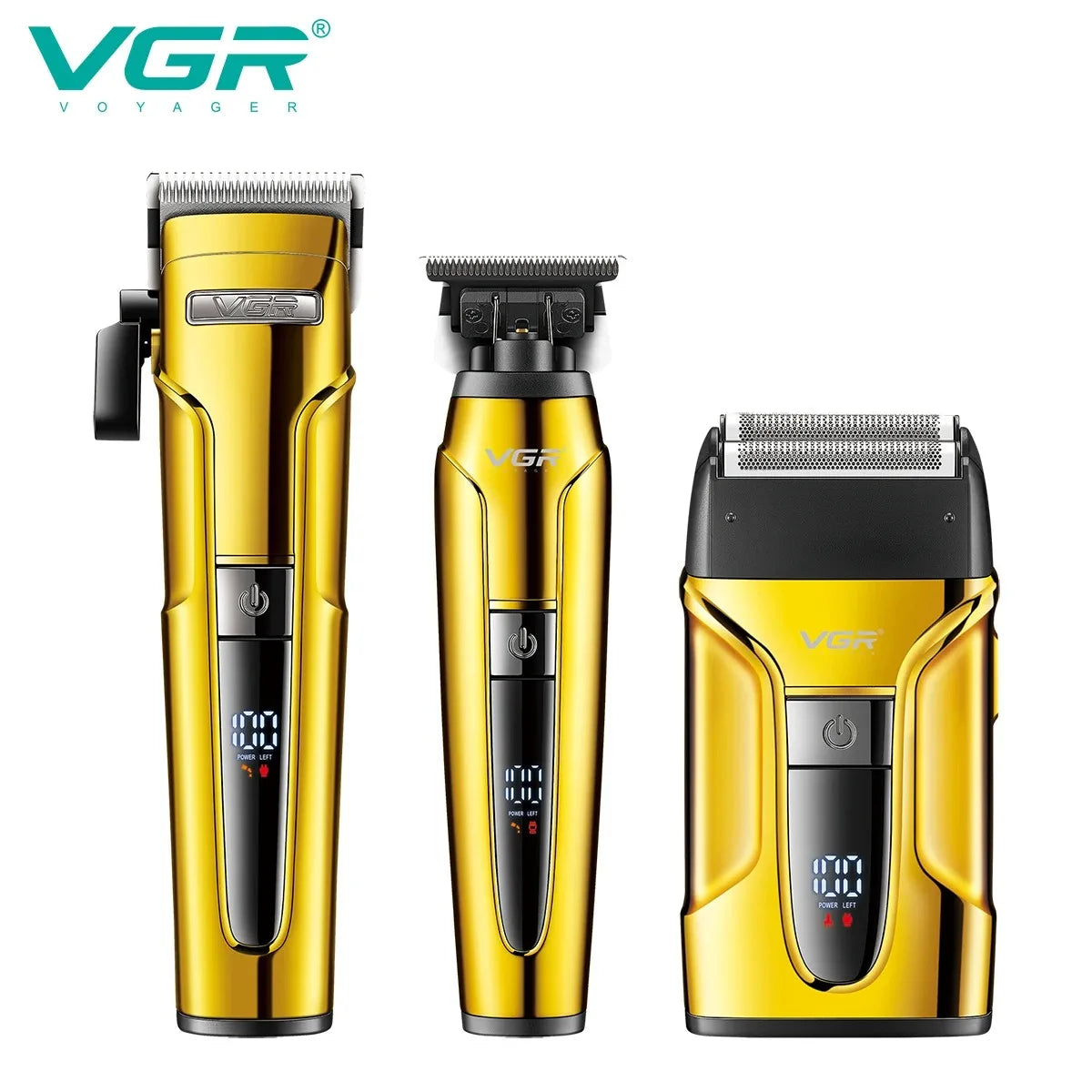 VGR Hair Trimmer Electric Shaver Professional Barber Clippers Beard Trimmer Hair Cutting Machine Haircut Trimmer for Men V-694