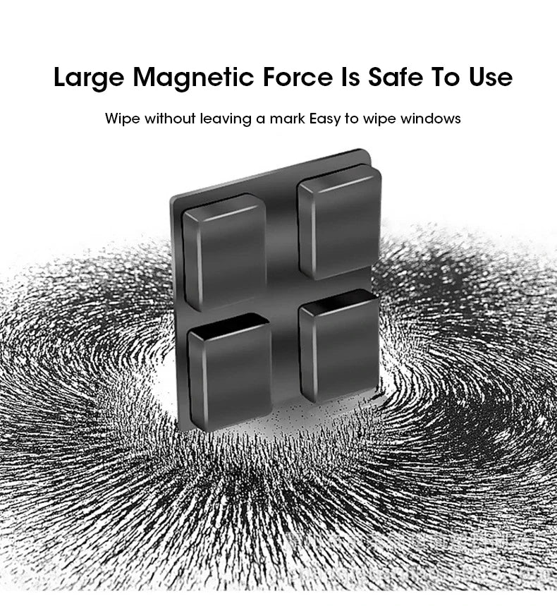 3-8mm Magnetic Window Cleaner Brush Double-Side Clean Wiper Glass Window  Brush Cleaning Household Special Window Cleaning