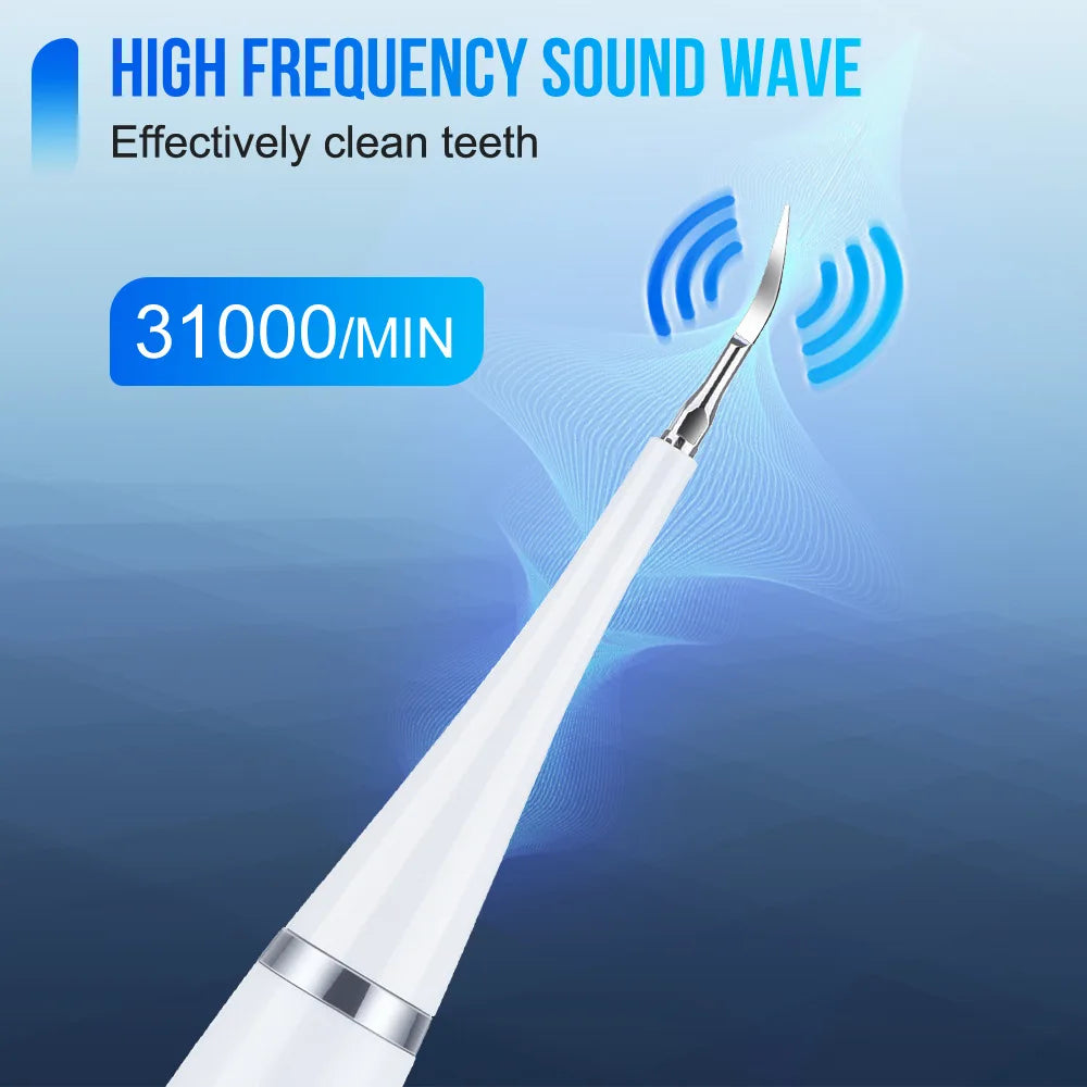 Electric Toothbrush with Sonic Cleaning 3-in-1 for Teeth Whitening & Oral Care - USB Charging & Replaceable Brush Head
