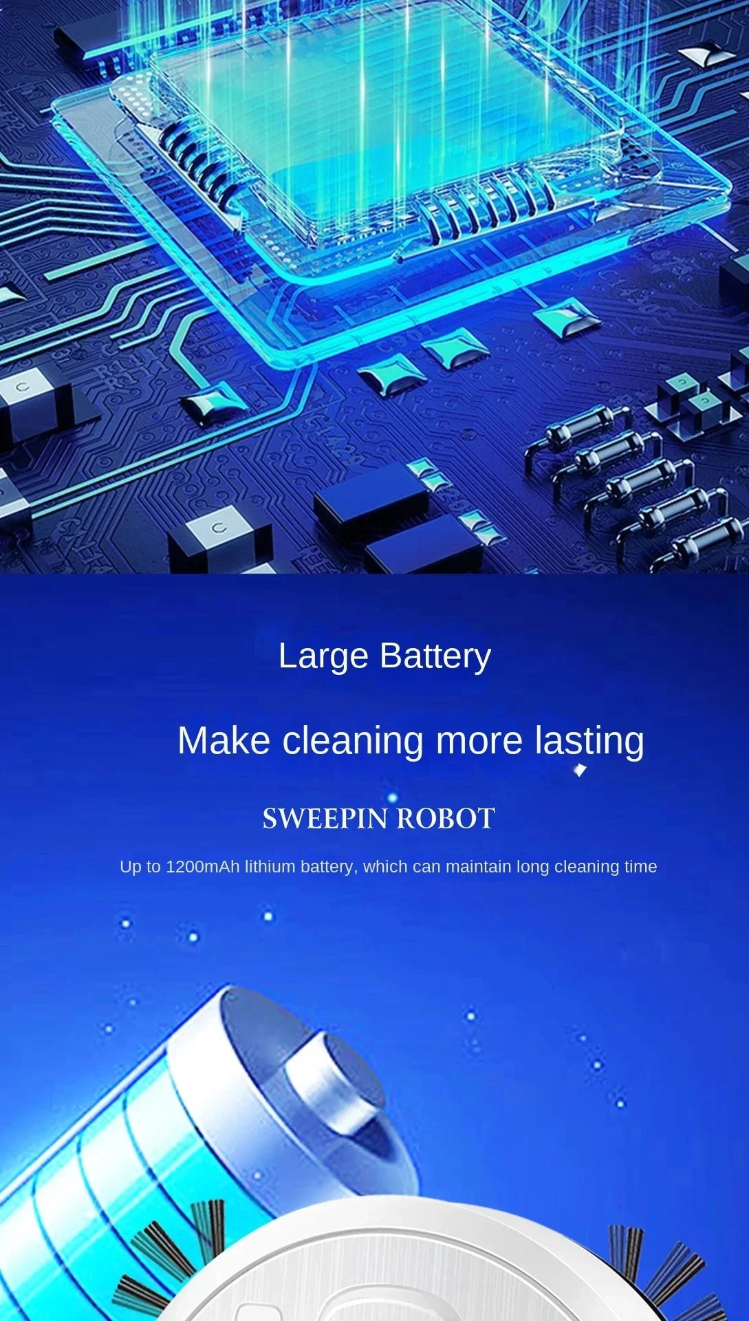 Xiaomi Smart Wireless Sweeping Robot Ultra-quiet Remote Control  Vacuum Floor Cleaner Carpet Mopping Machine For Home Office Use