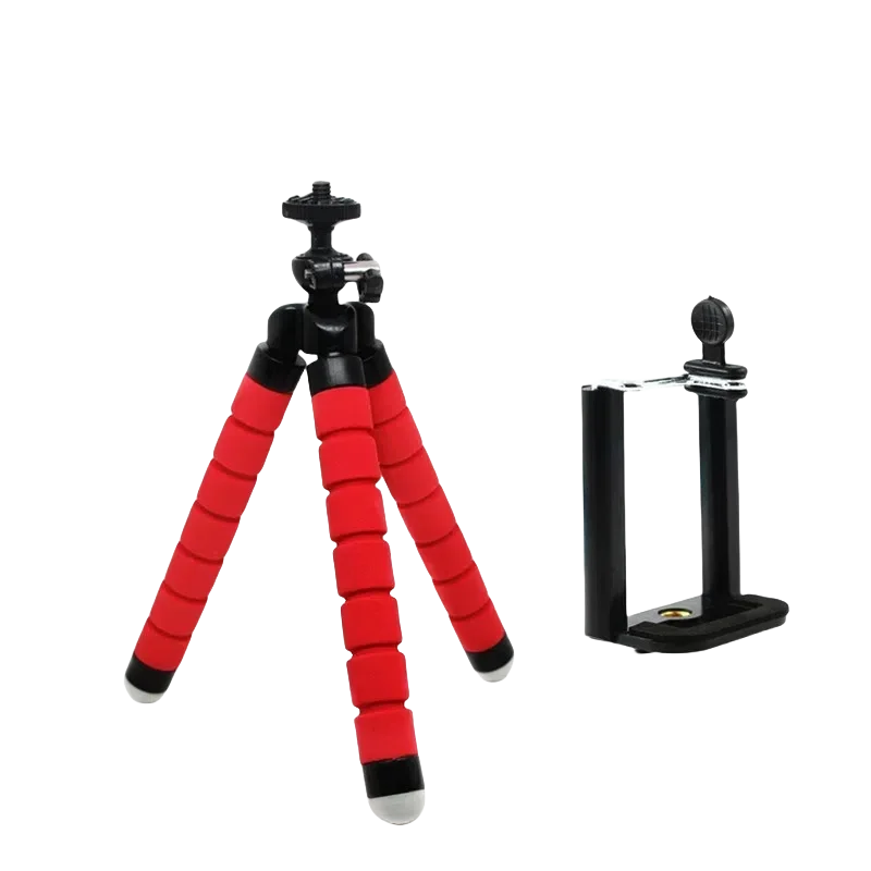 Tripods Tripod For Phone Mobile Camera Holder Clip Smartphone Monopod Tripe Stand Octopus Mini Tripod Stativ For Phone Camera