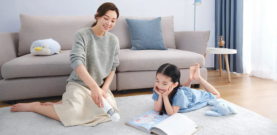 Xiaomi Mijia Portable Car Vacuum Cleaner Mini Handheld Wireless Cleaning Machine for Home Appliance 13000Pa Cyclone Suction