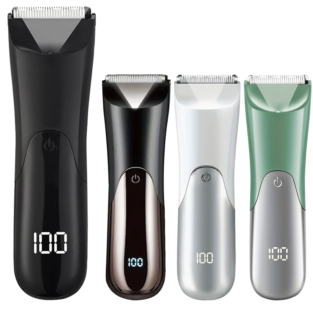 Men's Body Trimmer, Electric Razor, Pubic and Underarm Hair Private Hair Trimmer, Ceramic Blade Men's Grooming Kit