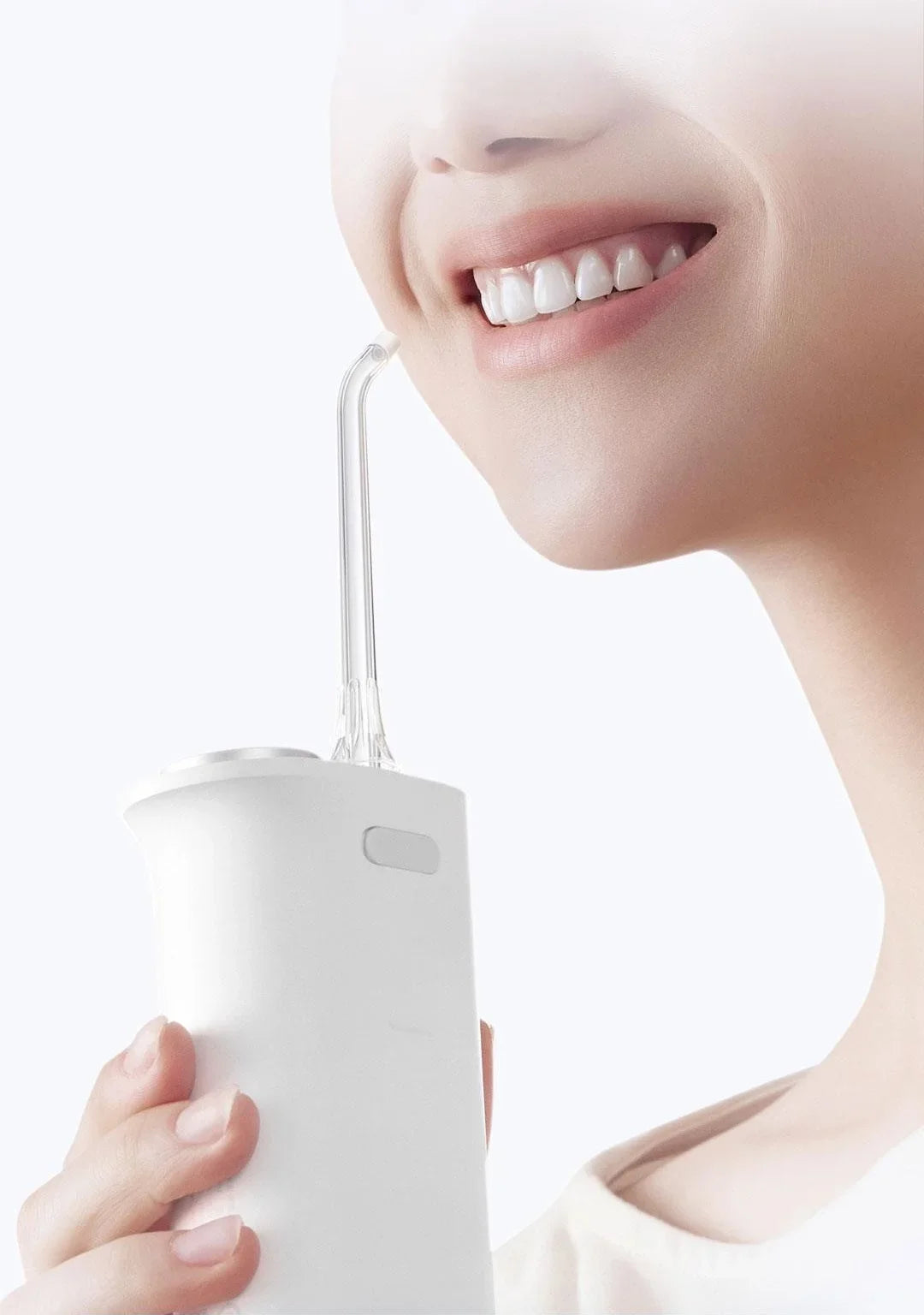 MIJIA Electric Oral Irrigator F400 Portable Water Pick Flosser Teeth Whitening Remove Dental Plaque 200ML pull-out Water Tank