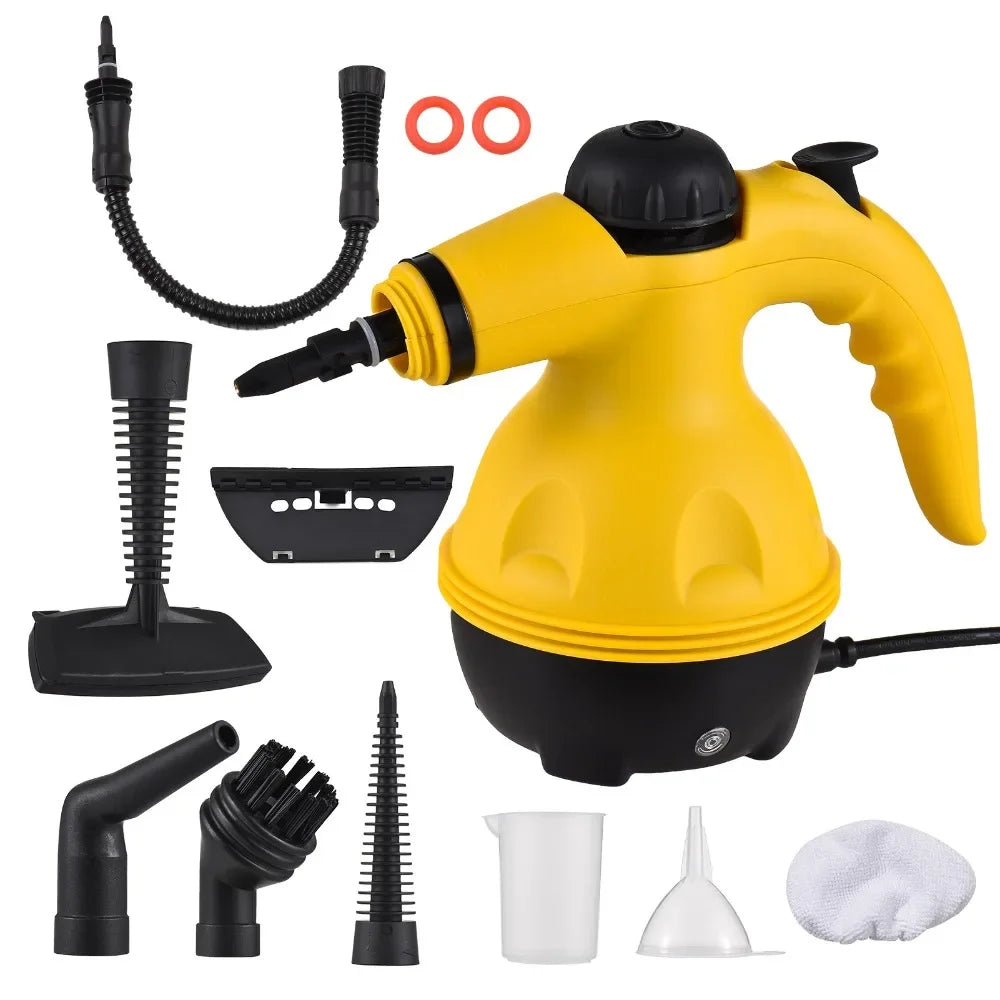 1000W High Temperature Steamer Steam Cleaner Hand-held Steam Cleaner,Suitable for Home, Kitchen, Bathroom, Car Cleaning Tools