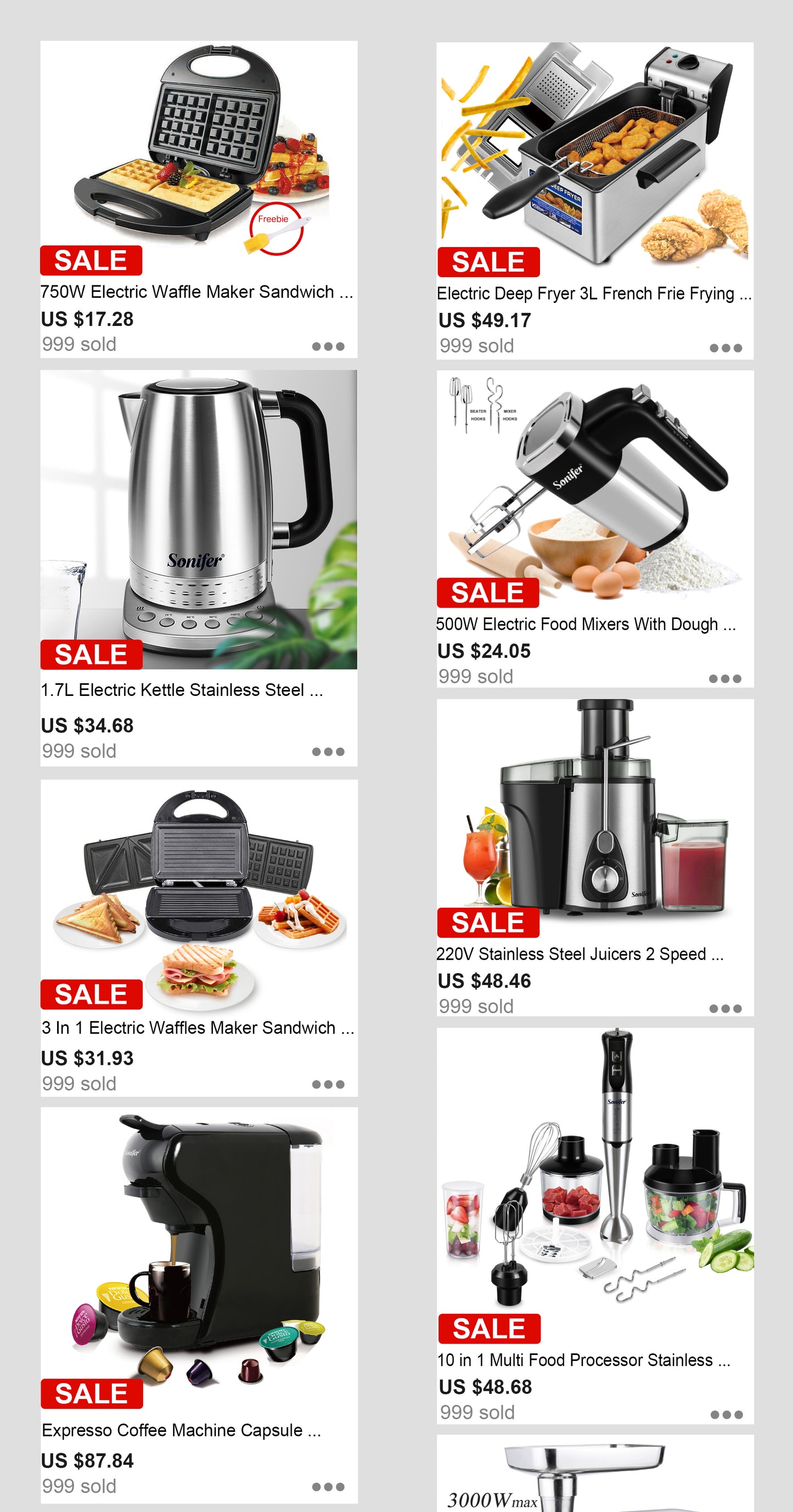 Electric Coffee Grinder 200W Herb Nuts Grains Pepper Grass Tobacc Spice Flour Mill Cafe Beans Electric Grinder Machine Sonifer