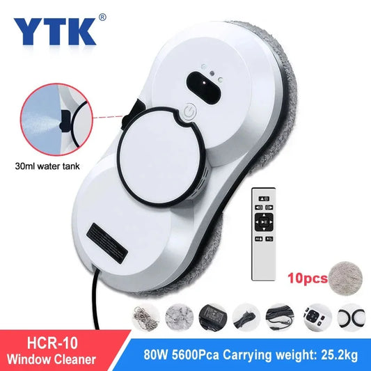 Water Spray Window Cleaning Robot High Suction Smart Electric Window Cleaner Double-sided Glass Cleaning Robot Vacuum Cleaner