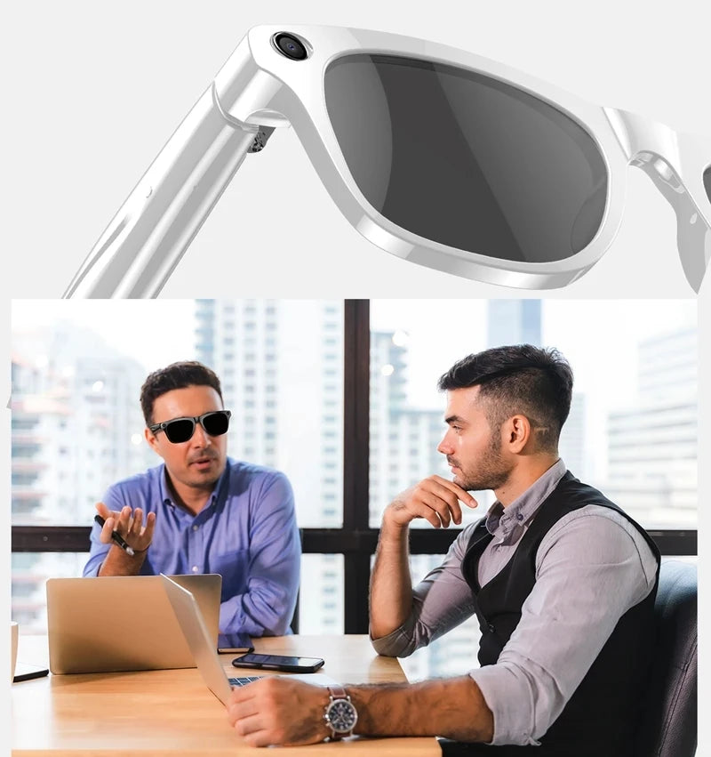 OPPO AI Smart Glasses Ultra Clear Camera Shootingand Recording Touch Sport Sunglasses Bluetooth Call Video Music Player