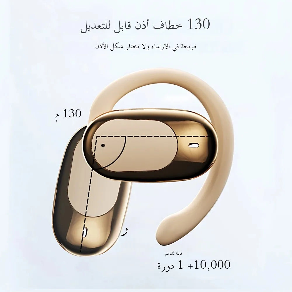 OWS Wireless Headphone Bluetooth Headset Smart Adjustable Touch Sports Waterproof Earbuds Stereo Music Earphone For Xiaomi Phone