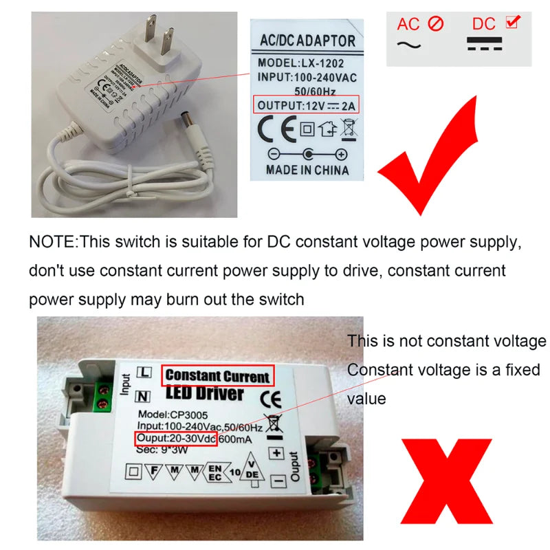 10mm 16mm Smart Home Touch Sensor Button Dimmable Controller Switch for DC5V 12V 24V Smart Home Led Tape LED Dimmer Controller