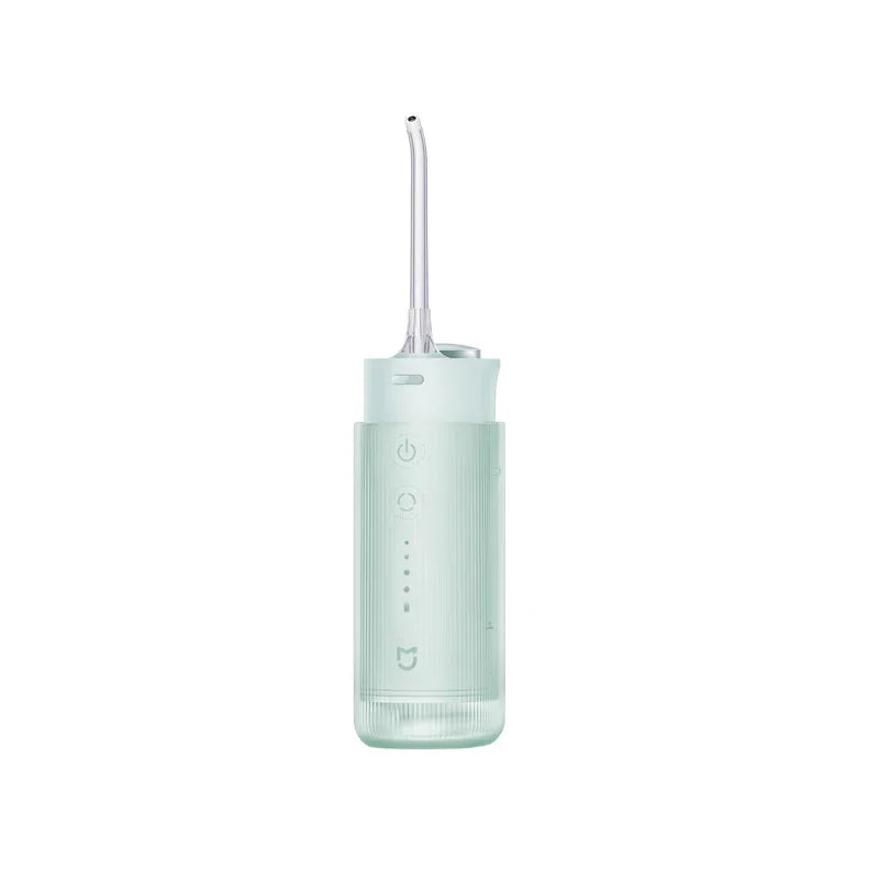 MIJIA Electric Oral Irrigator F400 Portable Water Pick Flosser Teeth Whitening Remove Dental Plaque 200ML pull-out Water Tank