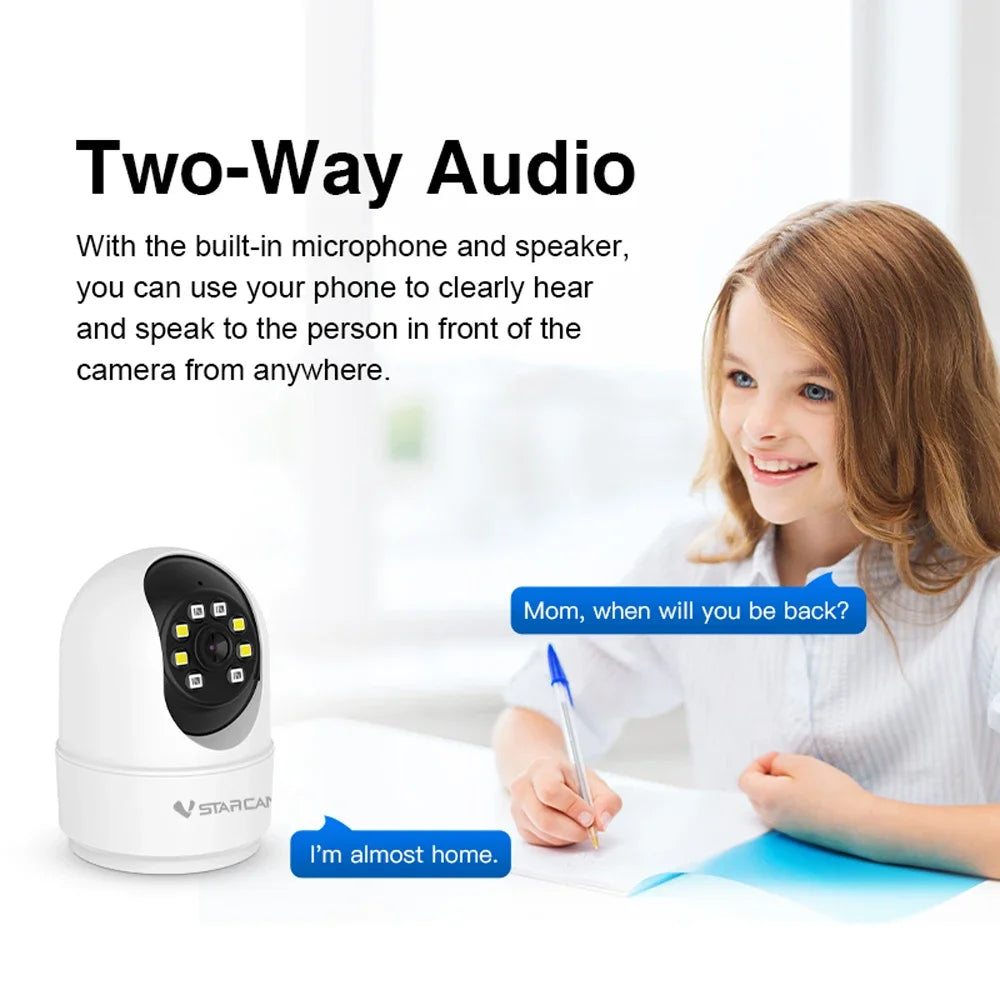 Vstarcam 5MP HD Smart PT Camera 2.4GHz WiFi Security Protection Indoor Video Surveillance Human Tracking Smart Home Pet Cam