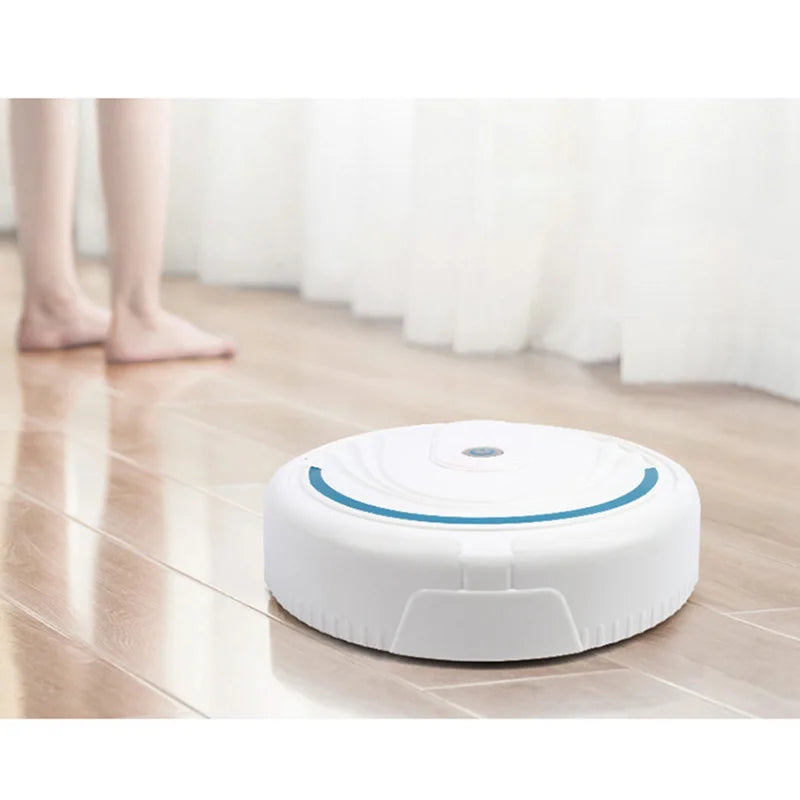 5-in-1 Mini Smart Robotic Wireless Vacuum Cleaner Home Multi-Mode USB Rechargeable Home Sweeper For Wet Dry Carpet Floors
