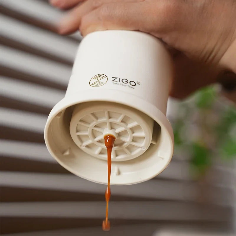 Manual Portable Coffee Machine Hand Press Coffee Machine Portable Household Small Coffee Powder Capsules Use