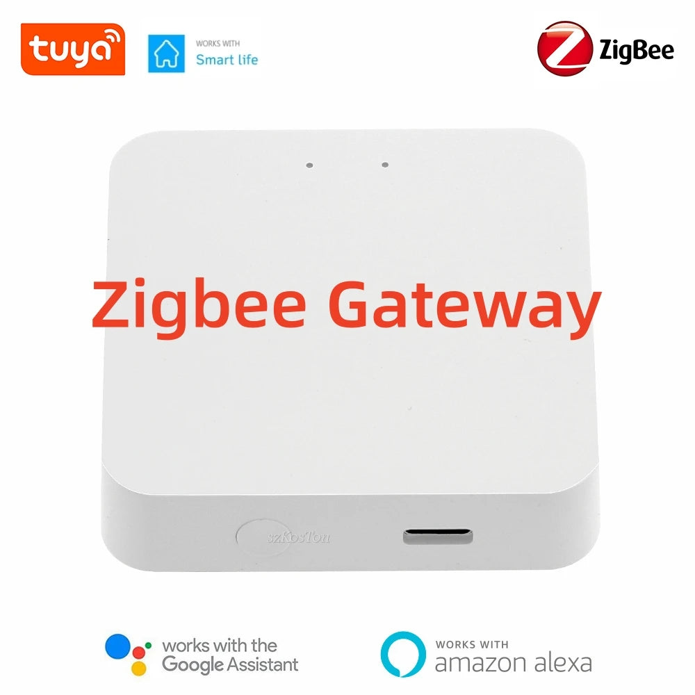 Tuya Smart Gateway Hub Bluetooth ZigBee Wireless Gateway Smart Home Devices Bridge BT Smart Life APP Work With Alexa Google