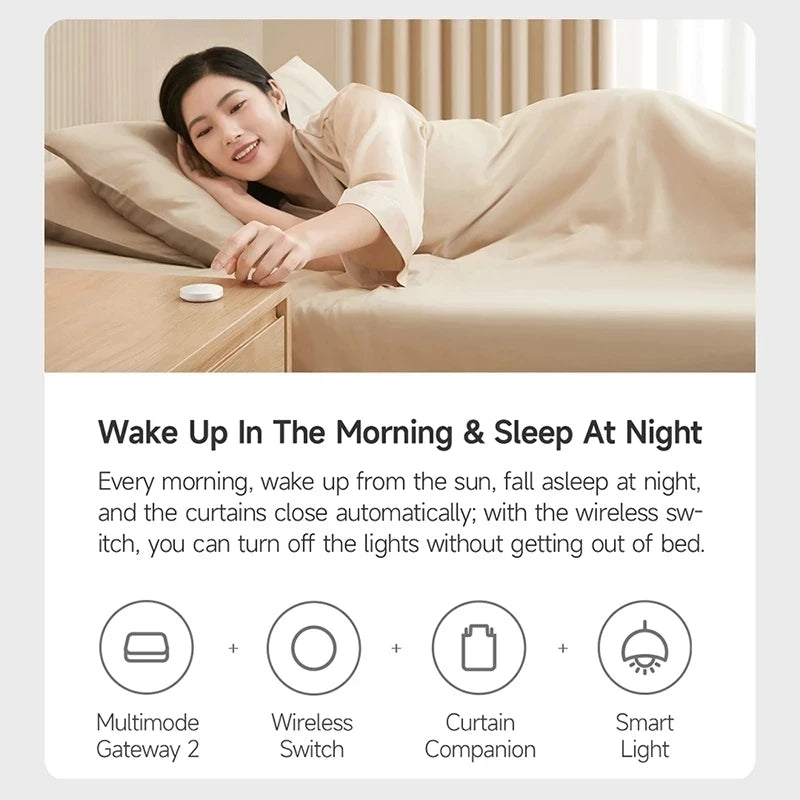 Xiaomi Smart Home Hub 2 Zigbee 3.0 Smart Gateway Wifi 5/2.4GHz Bluetooth Mesh Dual-band Wi-Fi Remote Control Smart Home Hub