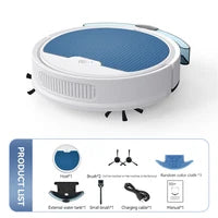 New 3 In 1 Smart Sweeping Robot Home Mini Sweeper Sweeping and Vacuuming Wireless Vacuum Cleaner Sweeping Robots For Home Use