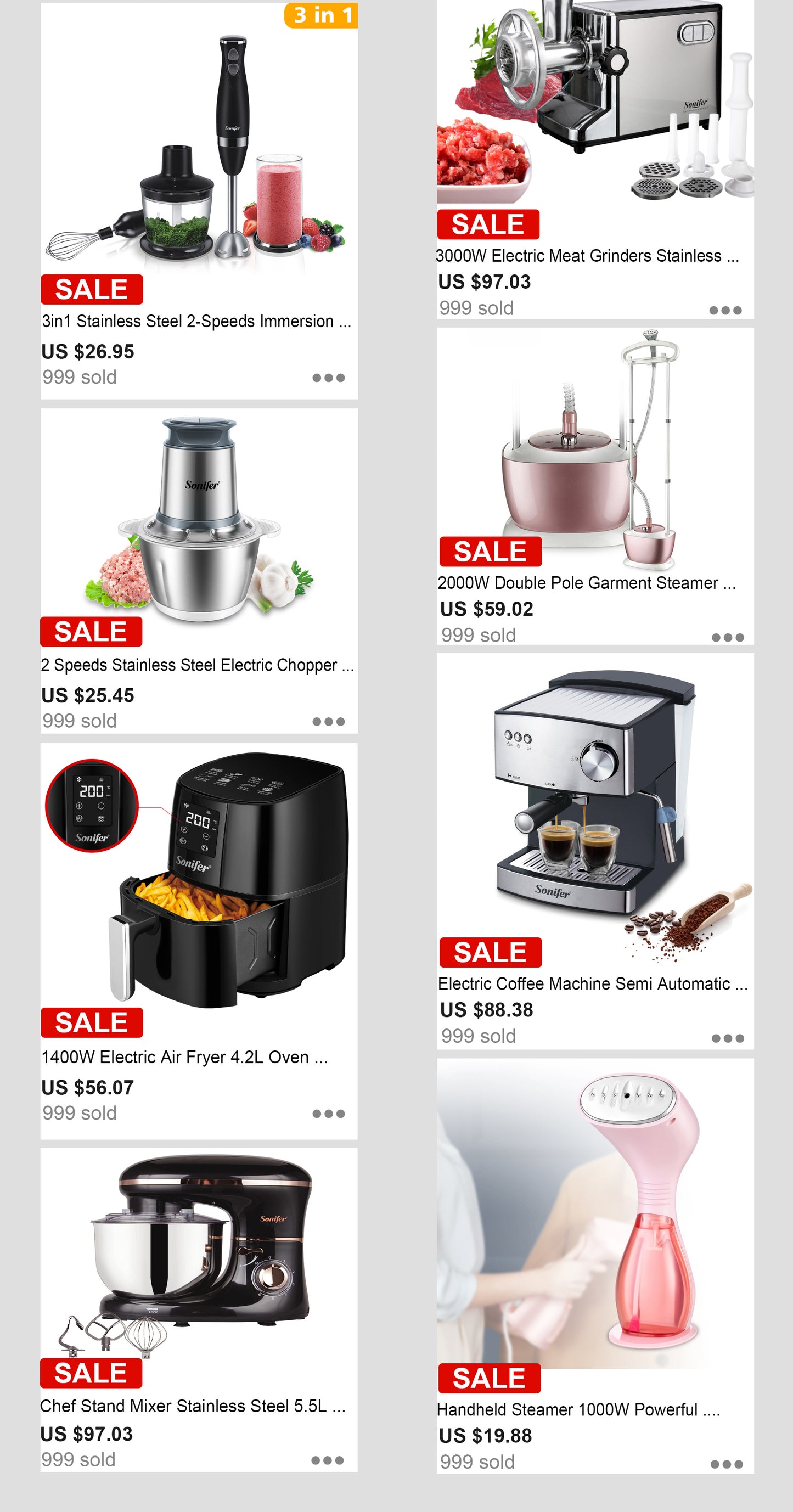 Electric Coffee Grinder 200W Herb Nuts Grains Pepper Grass Tobacc Spice Flour Mill Cafe Beans Electric Grinder Machine Sonifer