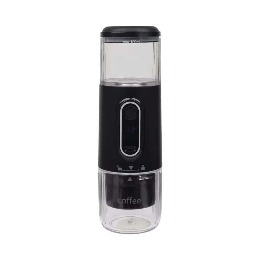 Wireless Electric Portable Espresso Coffee Machine for Car & Home Camping Coffee Maker 3-in-1 Capsule Powder Travel Coffee Maker