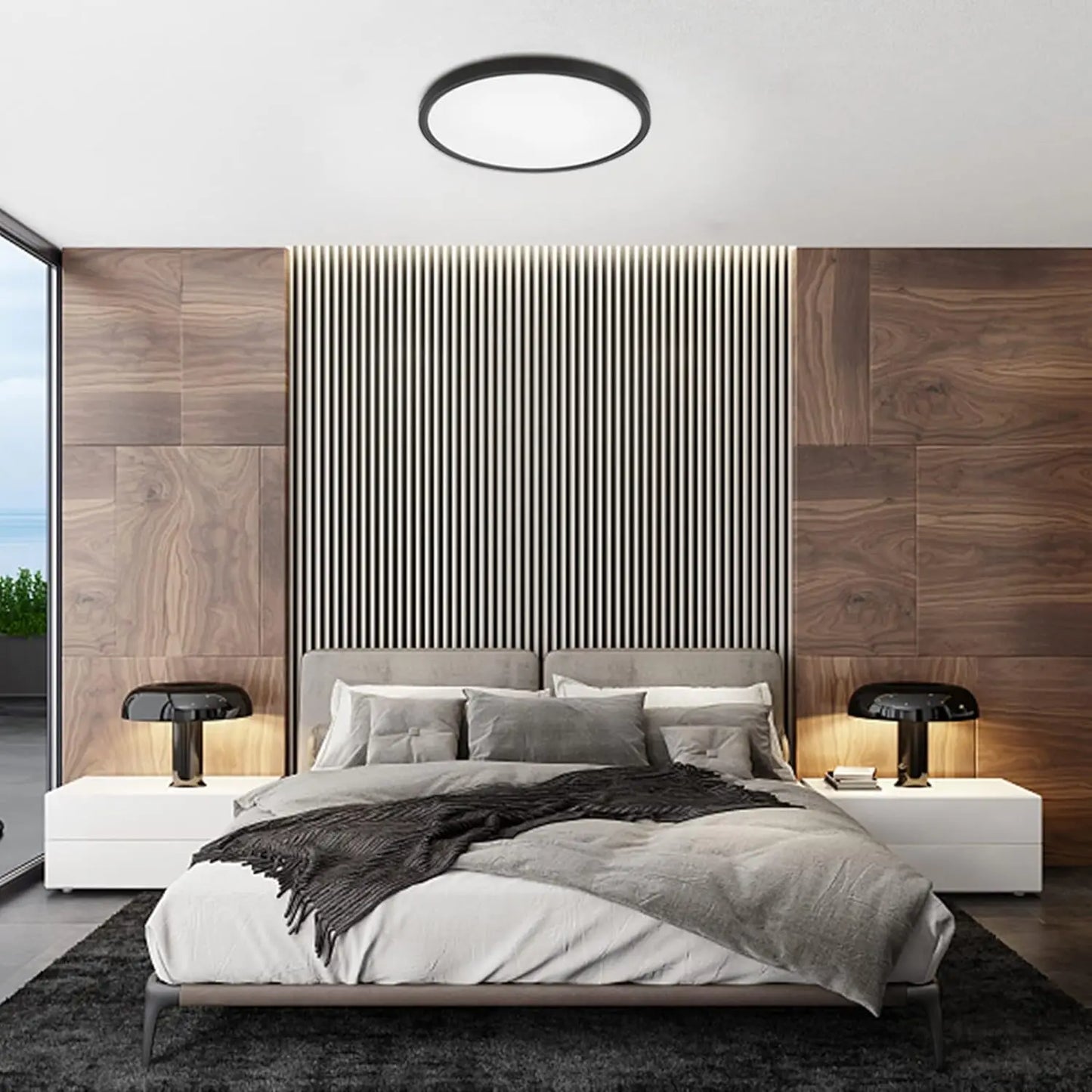 27cm 37cm Ultra Thin LED Ceiling Lamp 220V Indoor Lighting Room Decoration Ceilings Light for Kitchen Bedroom Corridor Bathroom