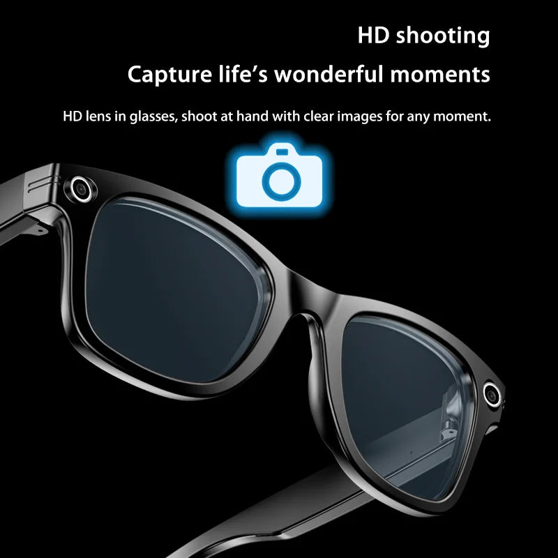 Xiaomi Mijia Smart Bluetooth Glasses IP65 Waterproof Recording Videos AI Photo Recognition Answer Translation Call Large Battery