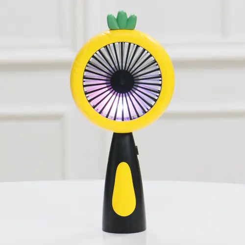 Portable USB Summer Quiet Cartoon Fruit Fan