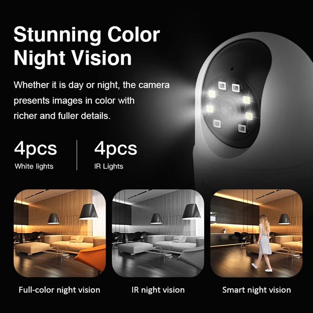 Vstarcam 5MP HD Smart PT Camera 2.4GHz WiFi Security Protection Indoor Video Surveillance Human Tracking Smart Home Pet Cam