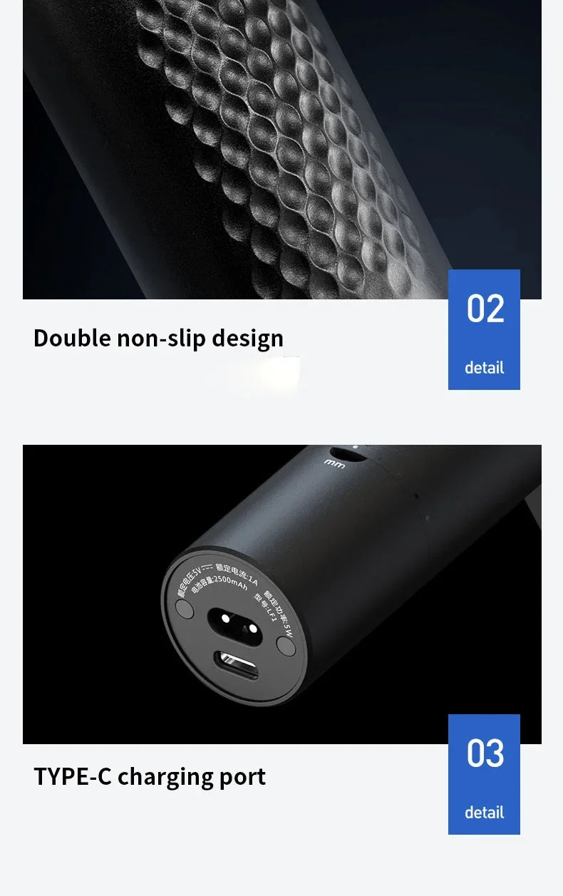 2024 Xiaomi Mijia Hair Clipper Wireless Hair Cutting Trimmer Barber Cutter Titanium Alloy Blade Trimer for Men Electric Shaver