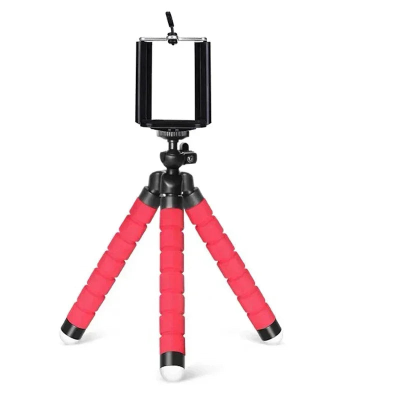 Tripods Tripod For Phone Mobile Camera Holder Clip Smartphone Monopod Tripe Stand Octopus Mini Tripod Design Stativ For Phone