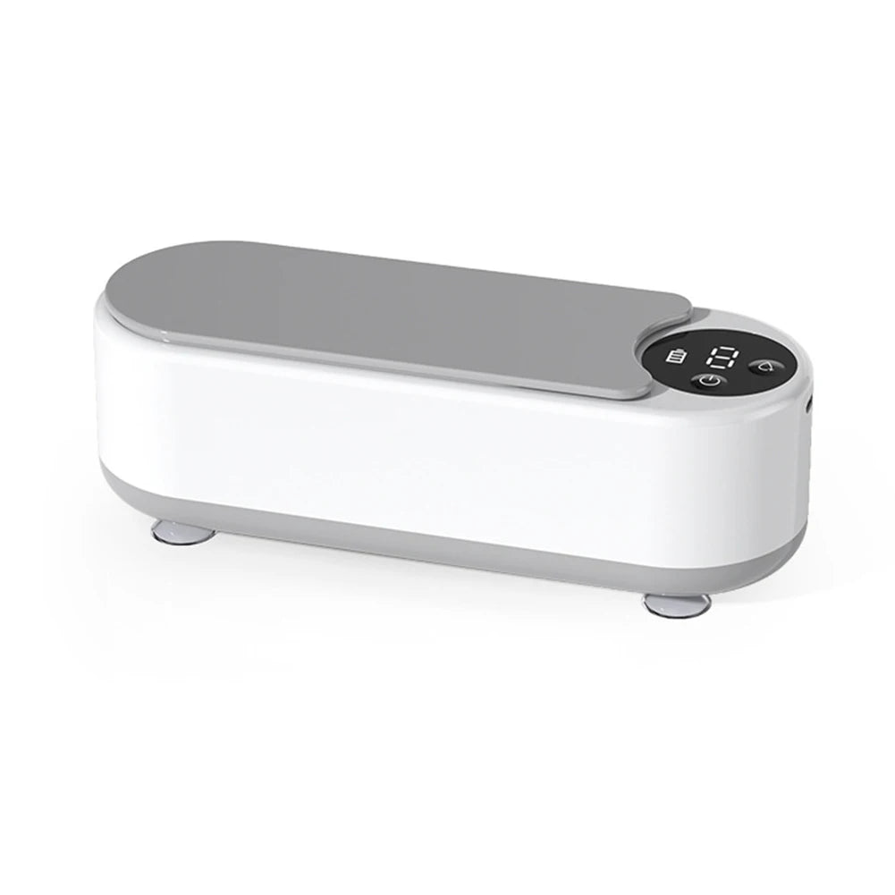 Ultrasonic Silver Gold Cleaner Portable Glasses Cleaner Makeup Brush Cleaner Multifunctional USB Rechargeable for Coins Dentures
