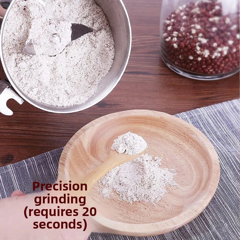 150G Grains Spices Cereals Coffee Dry Food Grinder Machine Gristmill Home Beans Espresso Electric Medicine Powder Crusher 1200W
