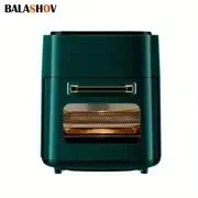 15L Large Electric Air Fryer, Smart Household Oven,Multi-function Convection Oven Deep Fryer Without Oil, 6 Cooking Modes