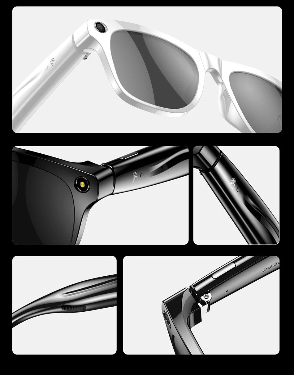 Xiaomi Fashion AI 100MP Camera Smart Glasses Waterproof Bluetooth Call Playing Music Smart Glasses Identify Pictures Use ChatGPT