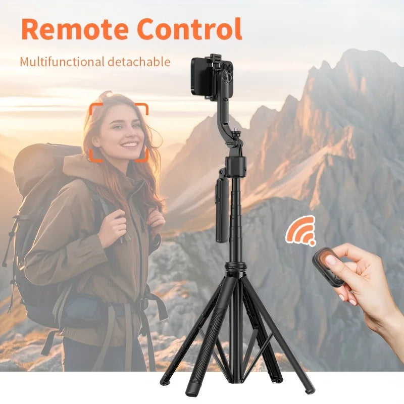 PTZ selfie stick C17 intelligent AI face tracking anti shake tripod live broadcast fully automatic mobile shooting artifact