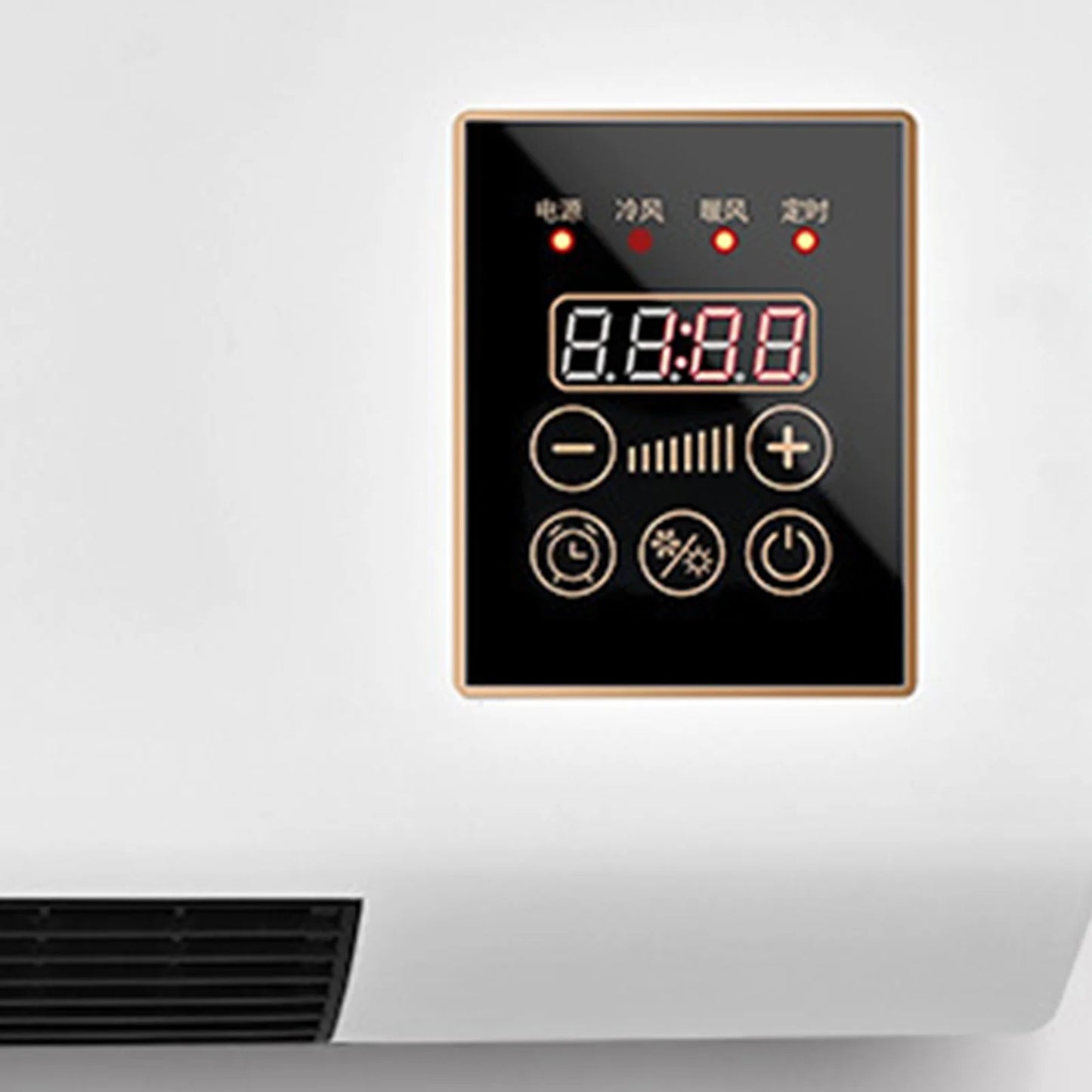Air Conditioner Constant Temperature Heating  Control Mini Wall Air Conditioner with Remote Control for Living Room