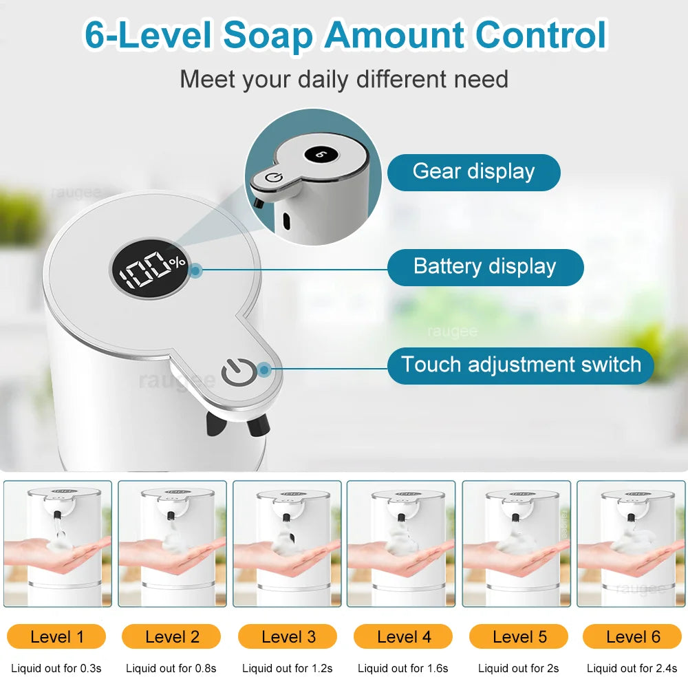 Liquid Soap Dispenser Automatic Soap Dispenser Touchless Infrared Sensor Hand Soap Automatic Dispenser Electric Soap Dispenser