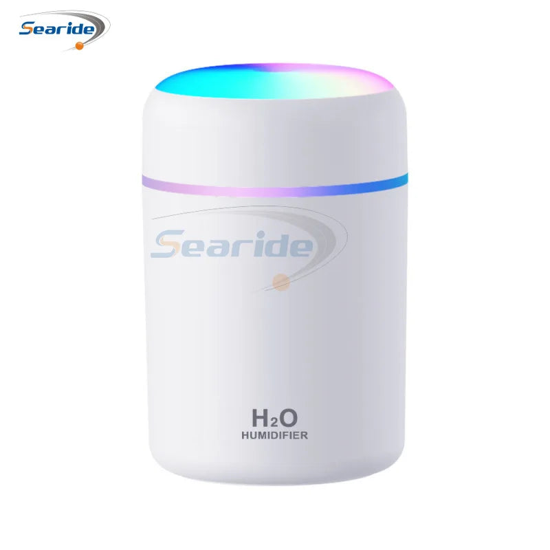 300ml Air Humidifier Portable Mini USB Aroma Diffuser Essential Oils Cool Mist for Bedroom Home Bedroom Car Purifier Humificador